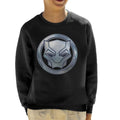 Marvel Black Panther Steel Mask Logo Kid's Sweatshirt product image 1