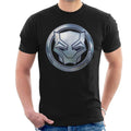 Marvel Black Panther Steel Mask Logo Men's T-Shirt product image 1