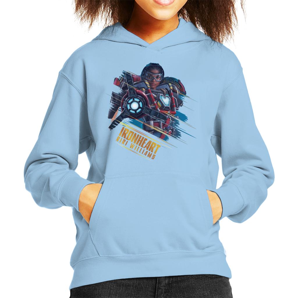 Marvel Ironheart Riri Williams Kid's Hooded Sweatshirt product image 4