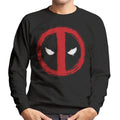 Marvel Deadpool Spray Paint Graffiti Logo Men's Sweatshirt product image 1
