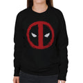 Marvel Deadpool Spray Paint Graffiti Logo Women's Sweatshirt product image 1