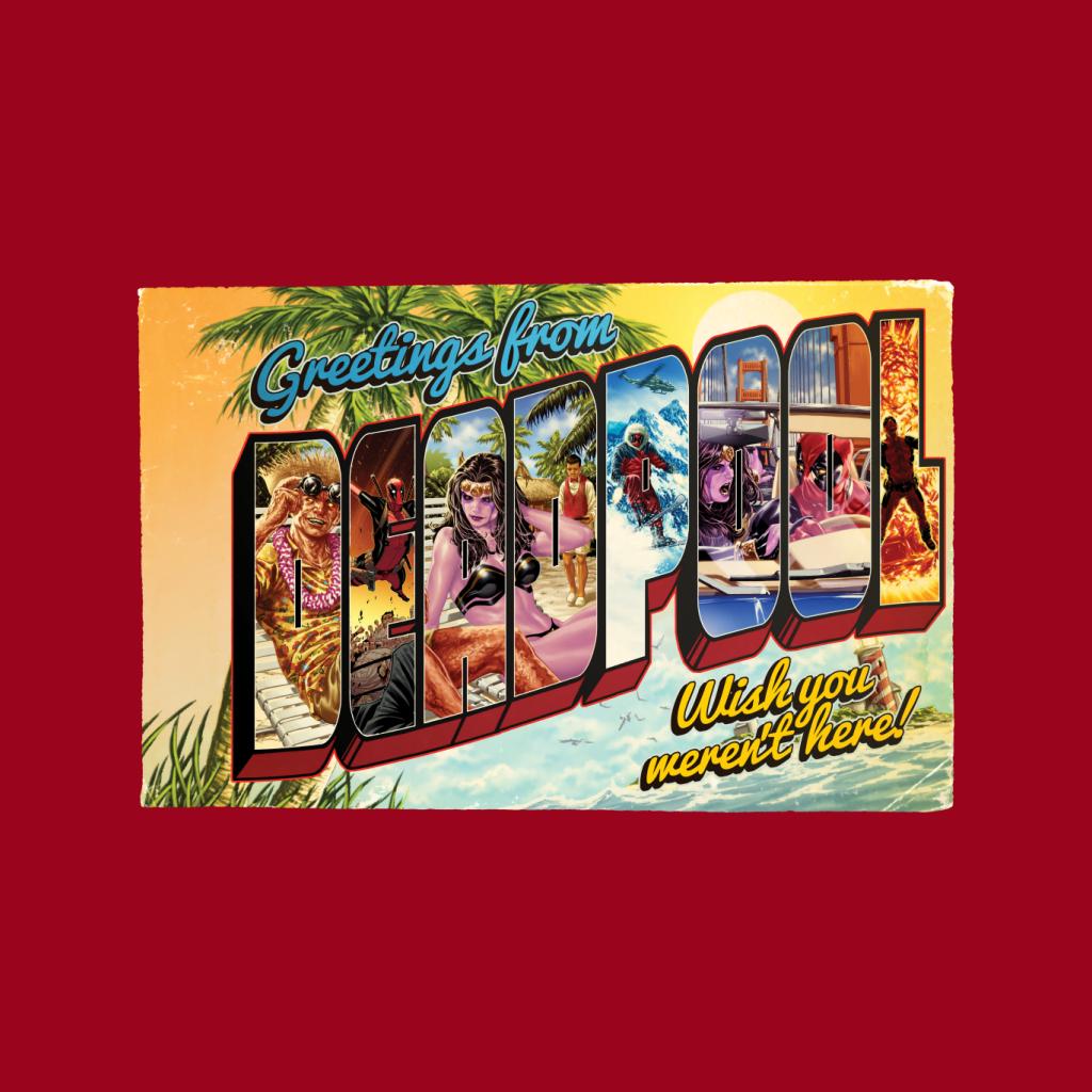 Marvel Greetings From Deadpool Wish You Werent Here Kid's product image 7
