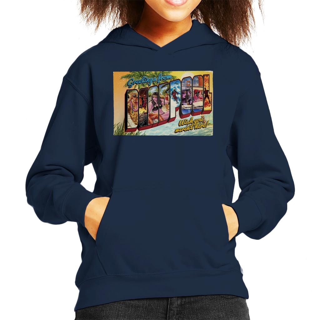 Marvel Greetings From Deadpool Wish You Werent Here Kid's product image 4