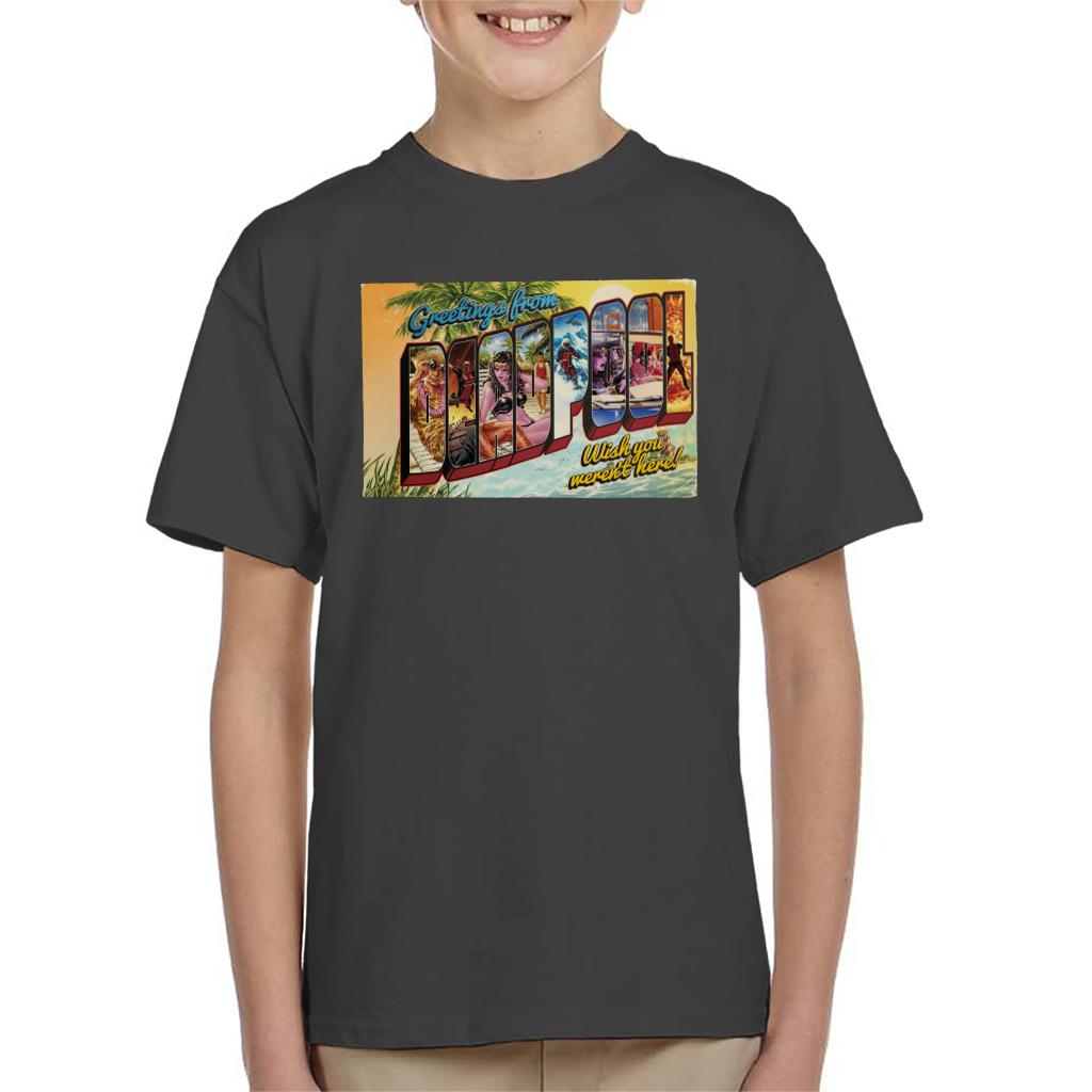 Marvel Greetings From Deadpool Wish You Werent Here Kid's product image 1