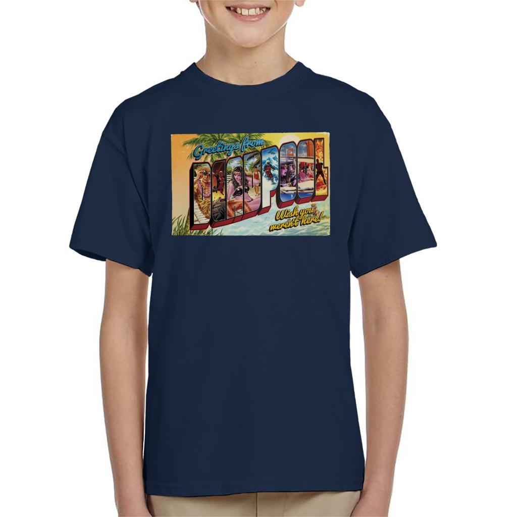 Marvel Greetings From Deadpool Wish You Werent Here Kid's product image 4