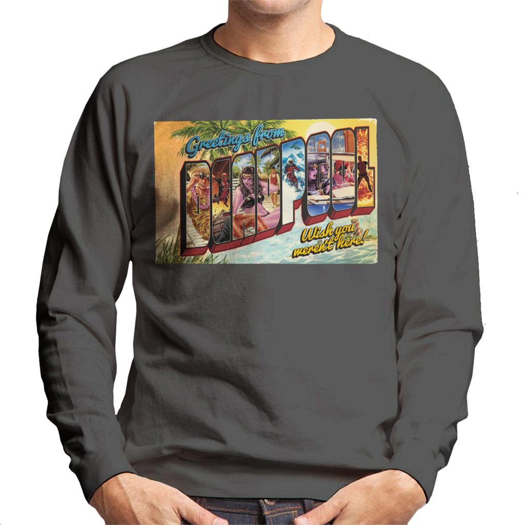 Marvel Greetings From Deadpool Wish You Werent Here Men's product image 1