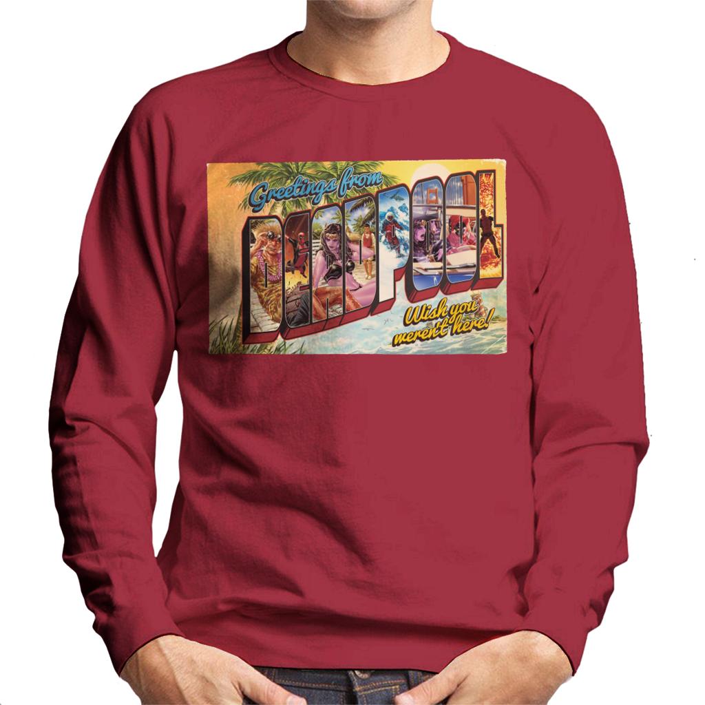Marvel Greetings From Deadpool Wish You Werent Here Men's product image 6