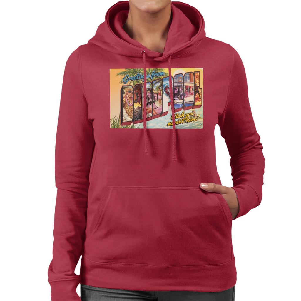 Marvel Greetings From Deadpool Wish You Werent Here Women's product image 6