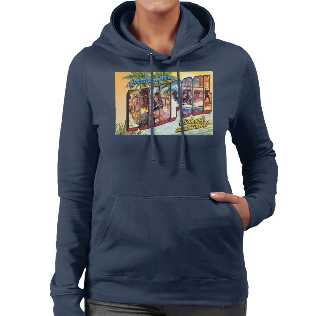 Marvel Greetings From Deadpool Wish You Werent Here Women's product image 4