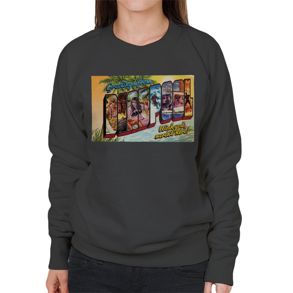 Marvel Greetings From Deadpool Wish You Werent Here Women's product image 1