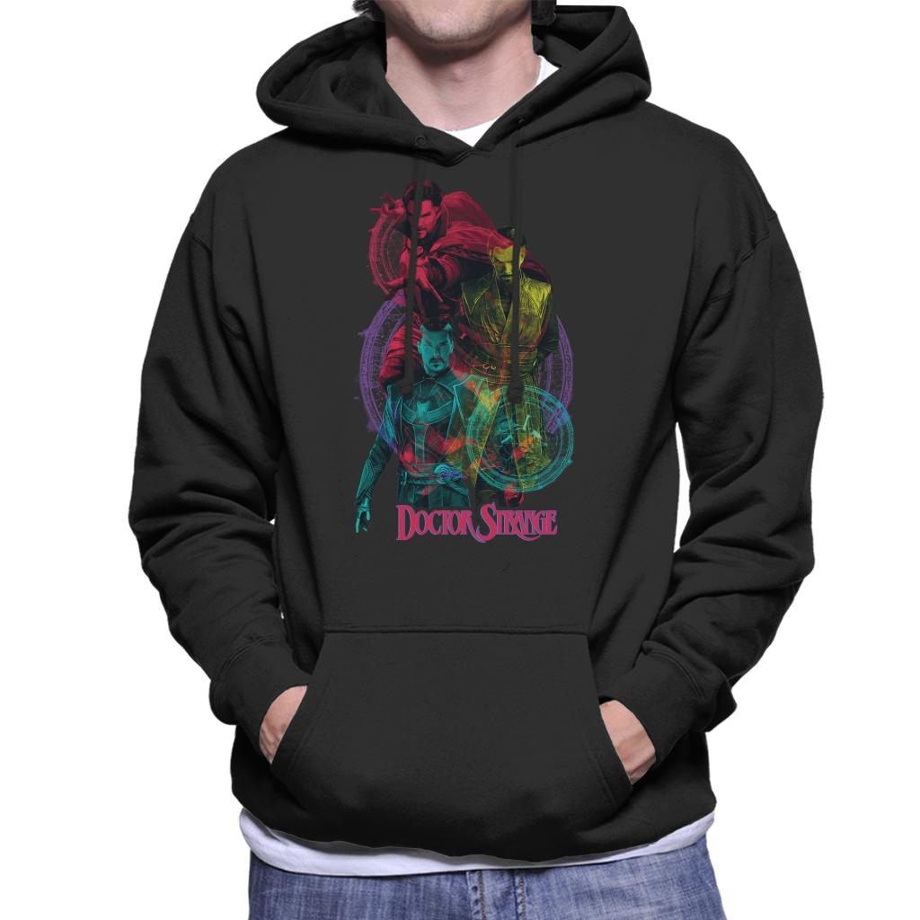 Marvel Doctor Strange Colour Montage Avengers Men's Hooded product image 1
