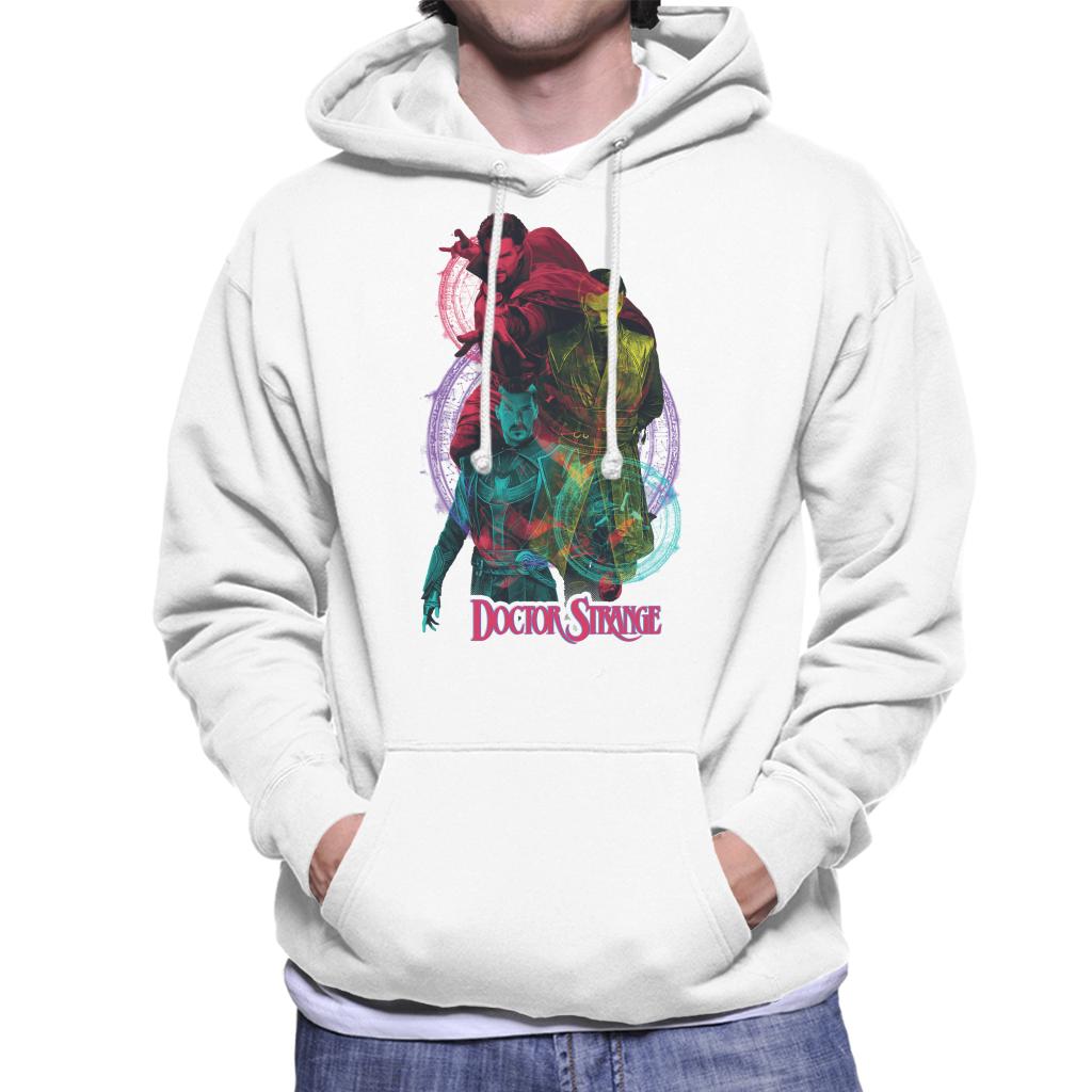 Marvel Doctor Strange Colour Montage Avengers Men's Hooded product image 4