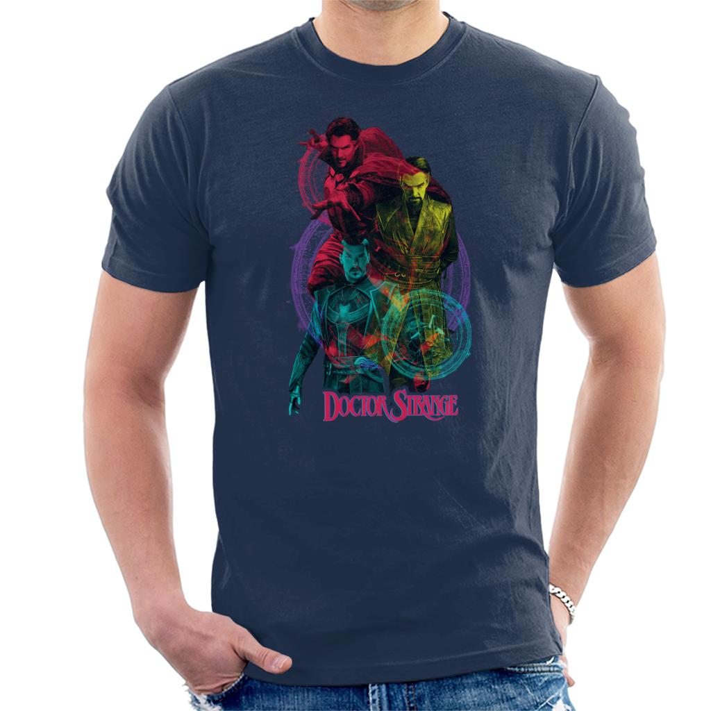 Marvel Doctor Strange Colour Montage Avengers Men's T-Shirt product image 6