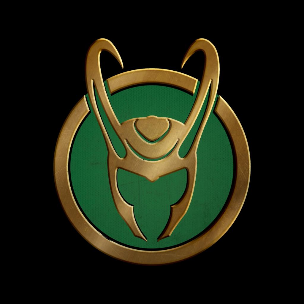 Marvel Loki Gold Horns Helmet Logo Kid's T-Shirt product image 2