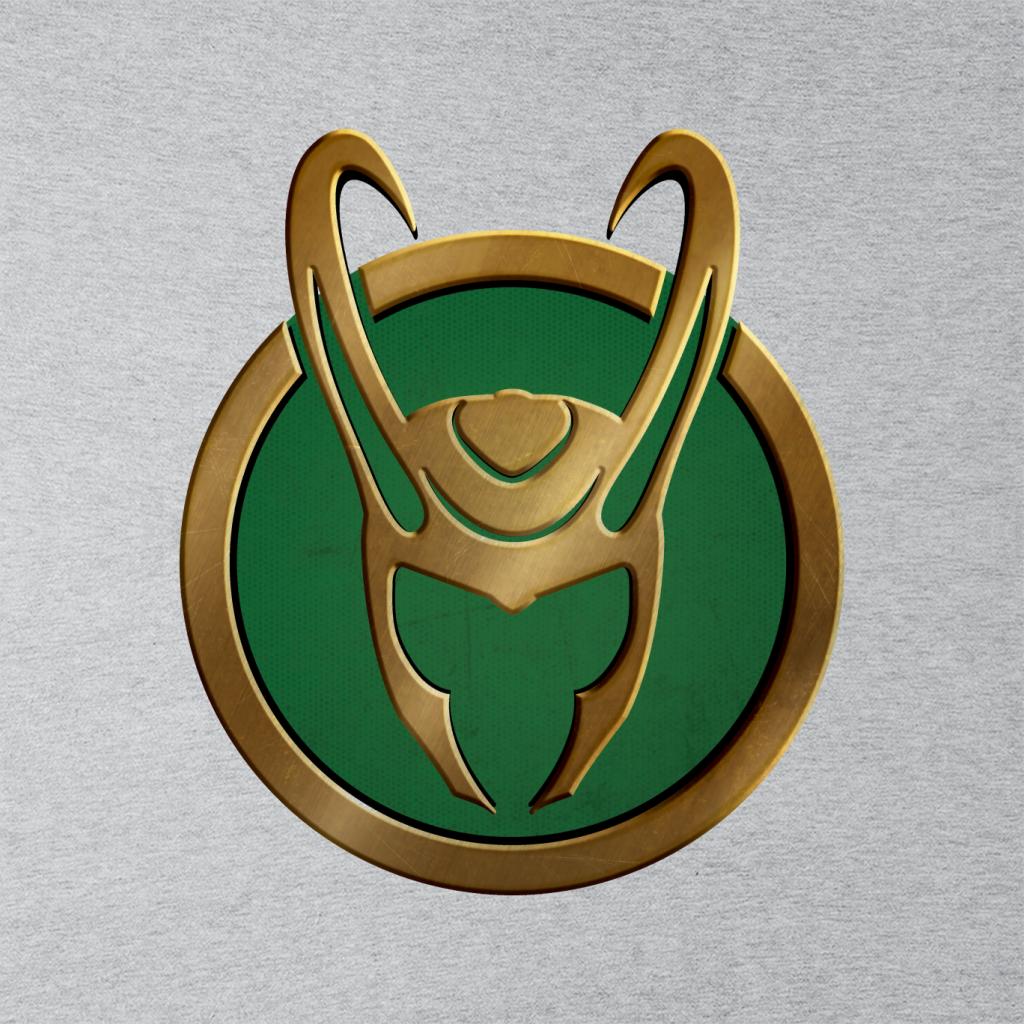 Marvel Loki Gold Horns Helmet Logo Women's Sweatshirt product image 5
