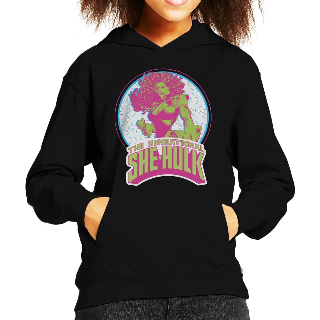 Marvel The Sensational She Hulk Kid's Hooded Sweatshirt product image 1