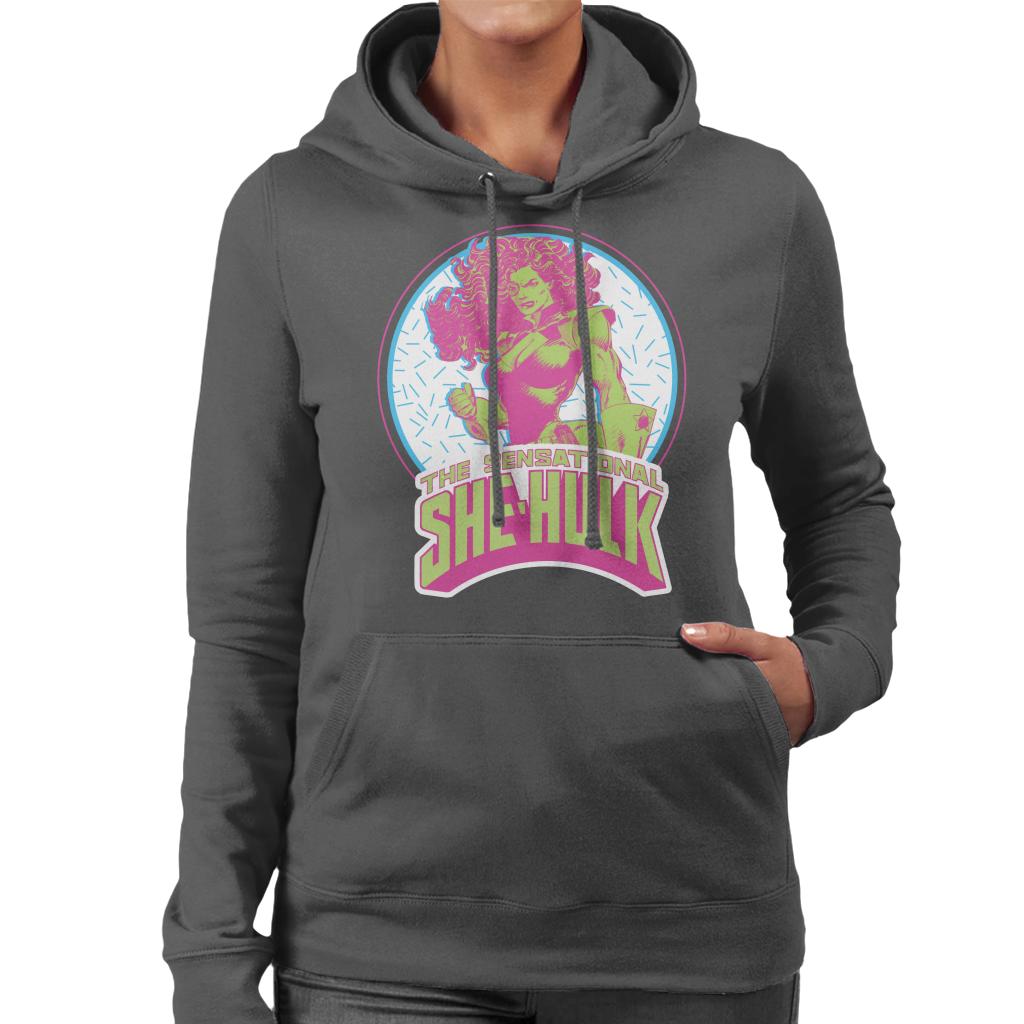 Marvel The Sensational She Hulk Women's Hooded Sweatshirt product image 4