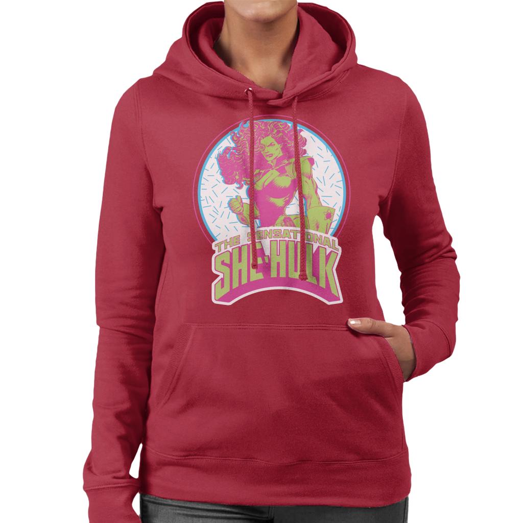 Marvel The Sensational She Hulk Women's Hooded Sweatshirt product image 8