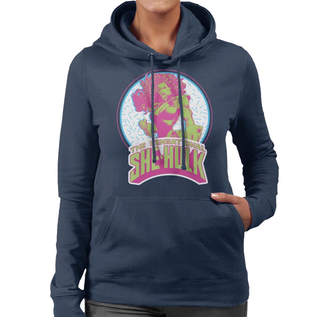 Marvel The Sensational She Hulk Women's Hooded Sweatshirt product image 6