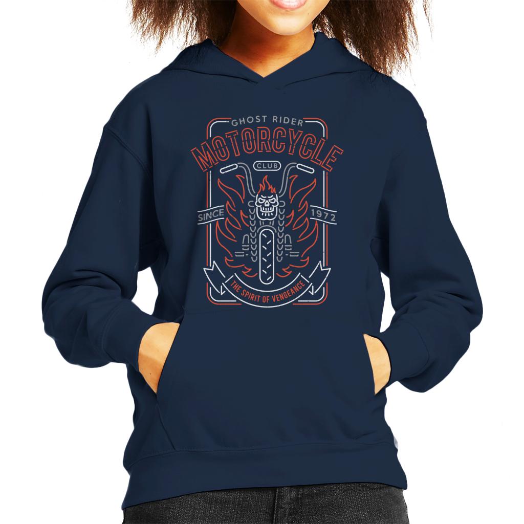 Marvel Ghost Rider Motorcycle Club Kid's Hooded Sweatshirt product image 6