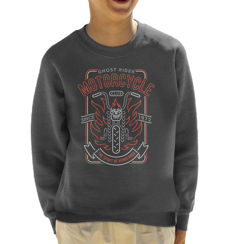 Marvel Ghost Rider Motorcycle Club Kid's Sweatshirt product image 4