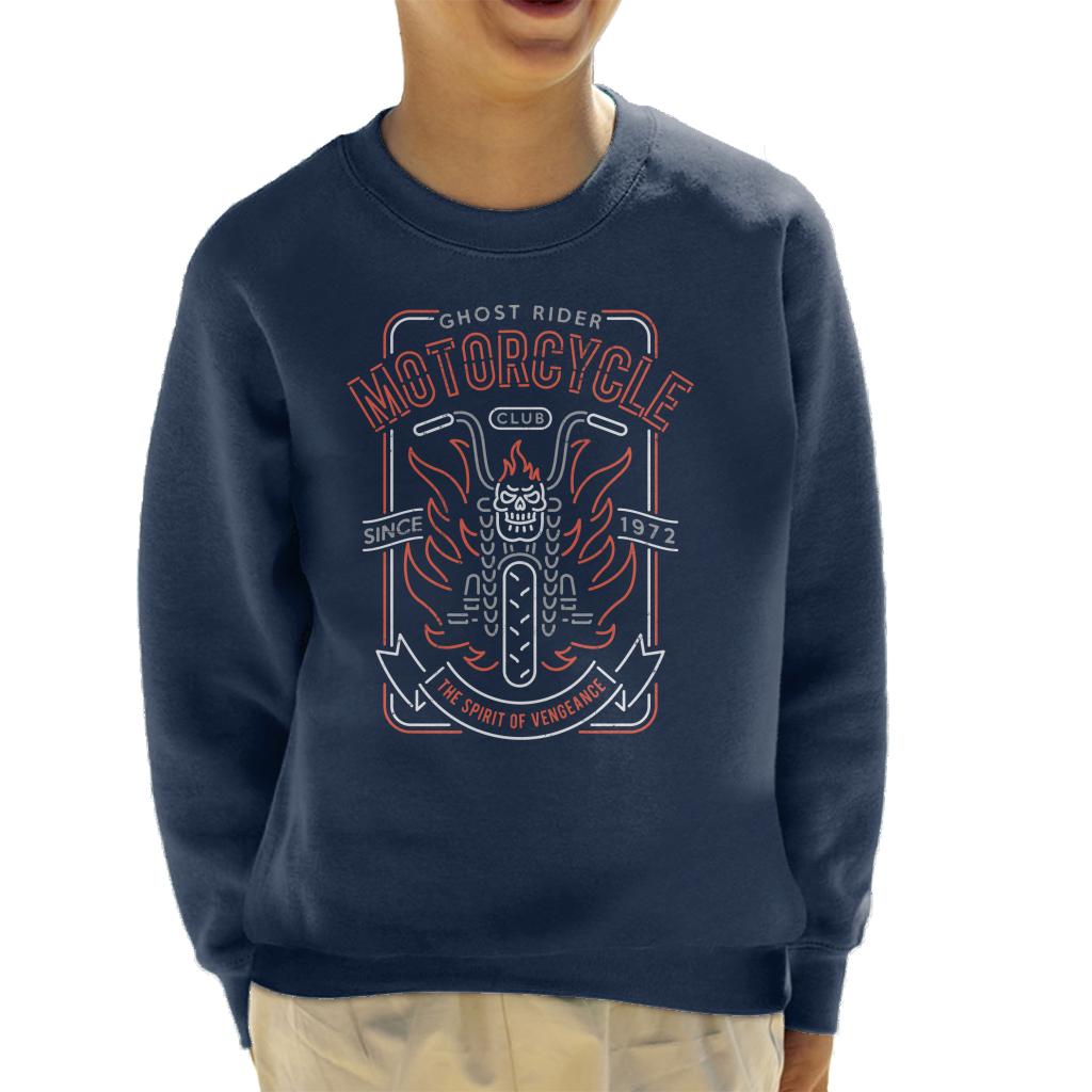 Marvel Ghost Rider Motorcycle Club Kid's Sweatshirt product image 6