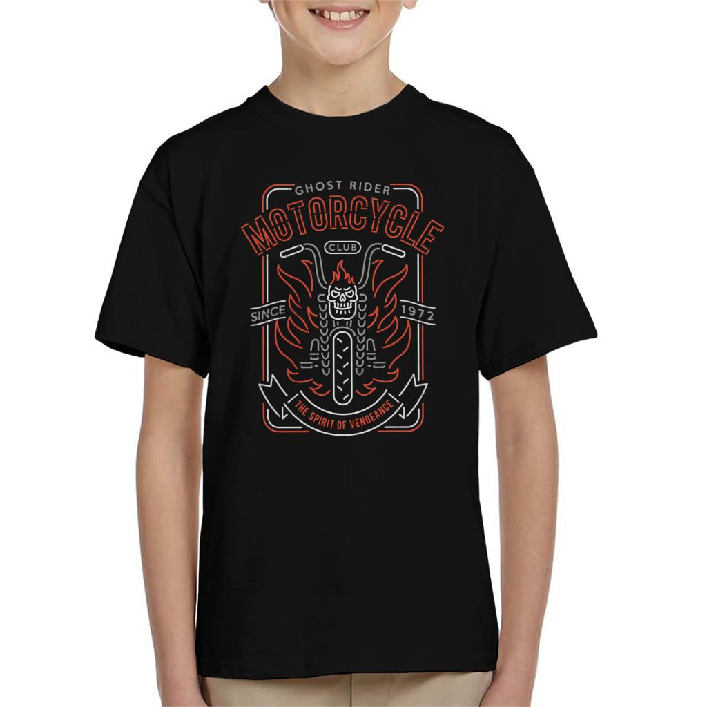 Marvel Ghost Rider Motorcycle Club Kid's T-Shirt product image 1