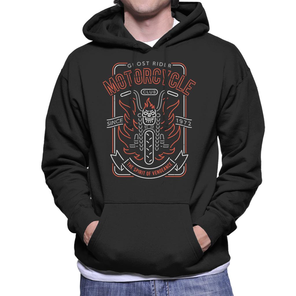 Marvel Ghost Rider Motorcycle Club Men's Hooded Sweatshirt product image 1