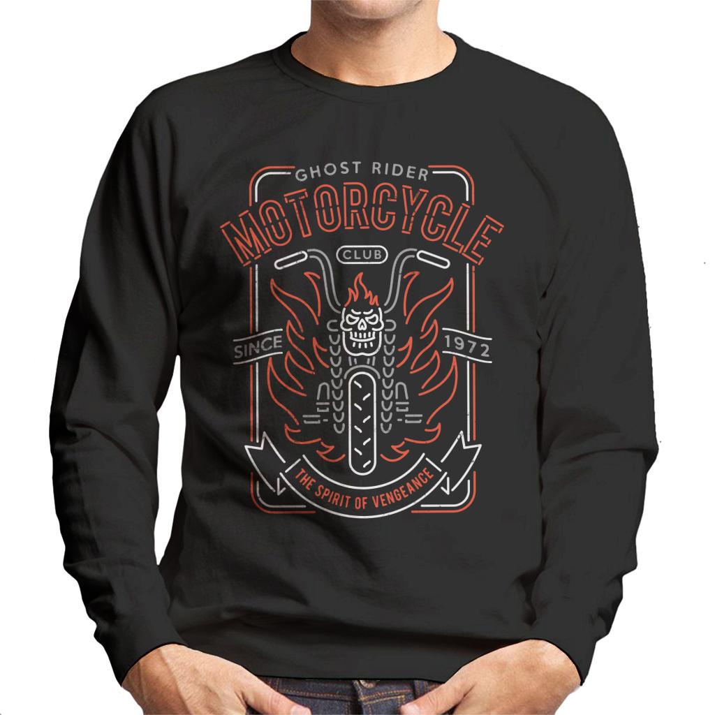 Marvel Ghost Rider Motorcycle Club Men's Sweatshirt product image 1