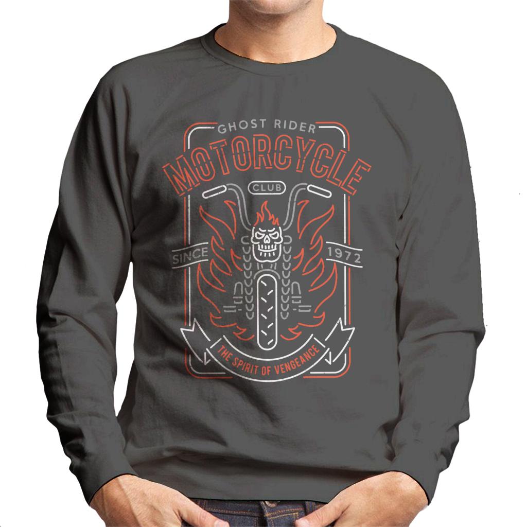 Marvel Ghost Rider Motorcycle Club Men's Sweatshirt product image 4