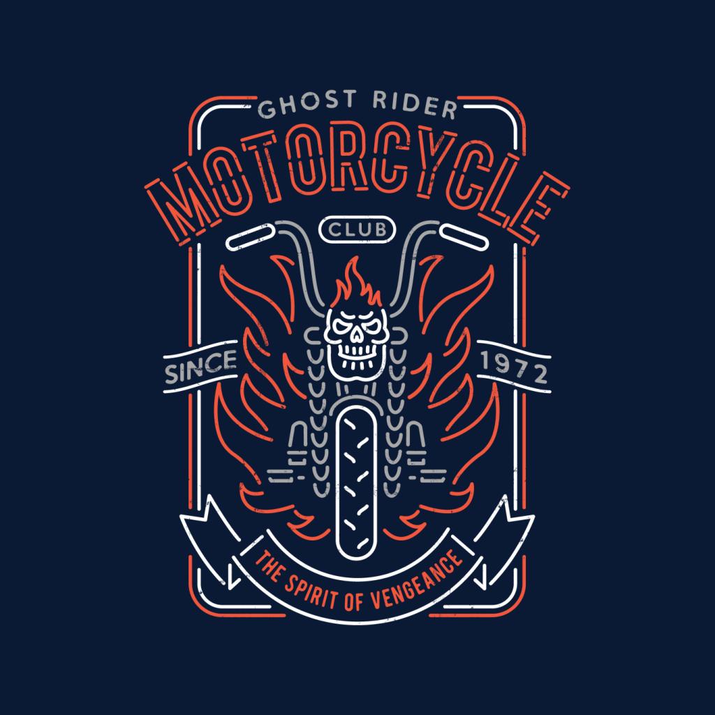 Marvel Ghost Rider Motorcycle Club Women's Hooded Sweatshirt product image 7