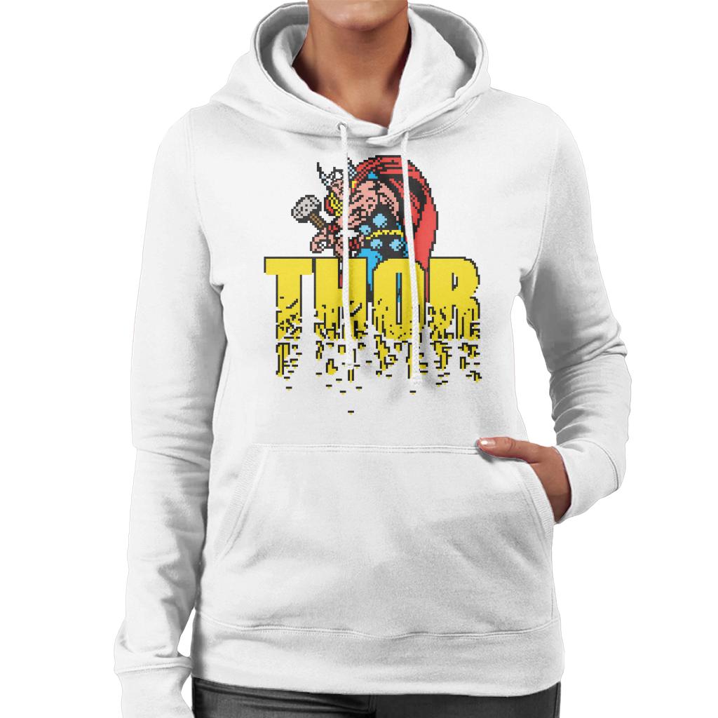 Marvel Thor Retro Pixelated Video Game Avengers Women's product image 4