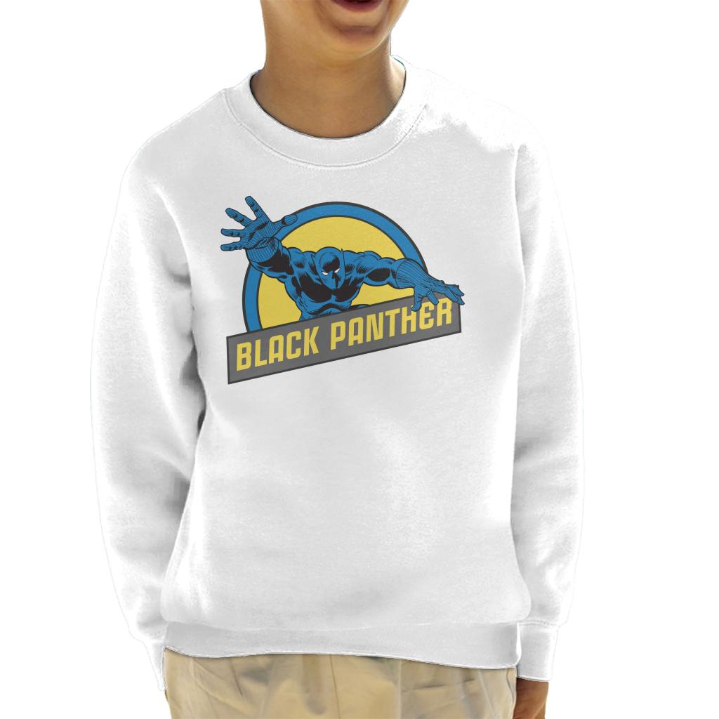 Marvel Black Panther Silver Age Comic Book Logo Kid's product image 6