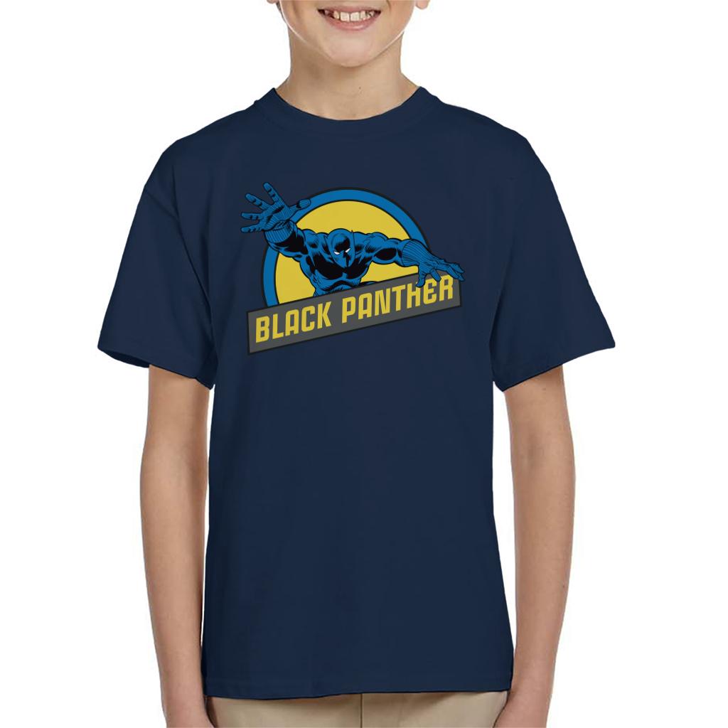 Marvel Black Panther Silver Age Comic Book Logo Kid's product image 6