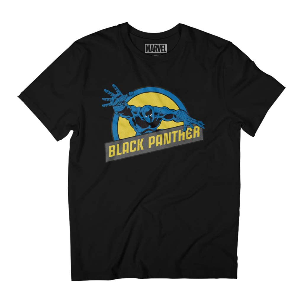 Marvel Black Panther Silver Age Comic Book Logo Men's product image 1