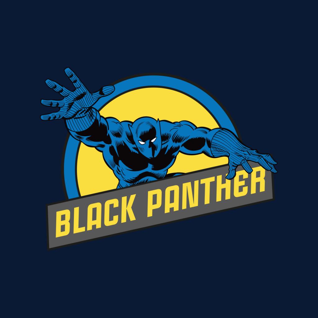 Marvel Black Panther Silver Age Comic Book Logo Kid's product image 5