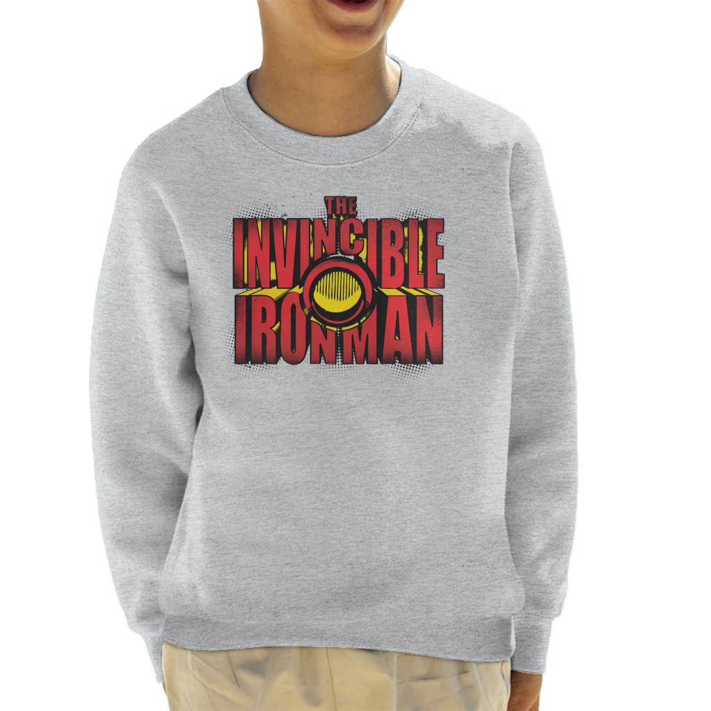 Marvel The Invincible Iron Man Chest Piece Text Kid's product image 1