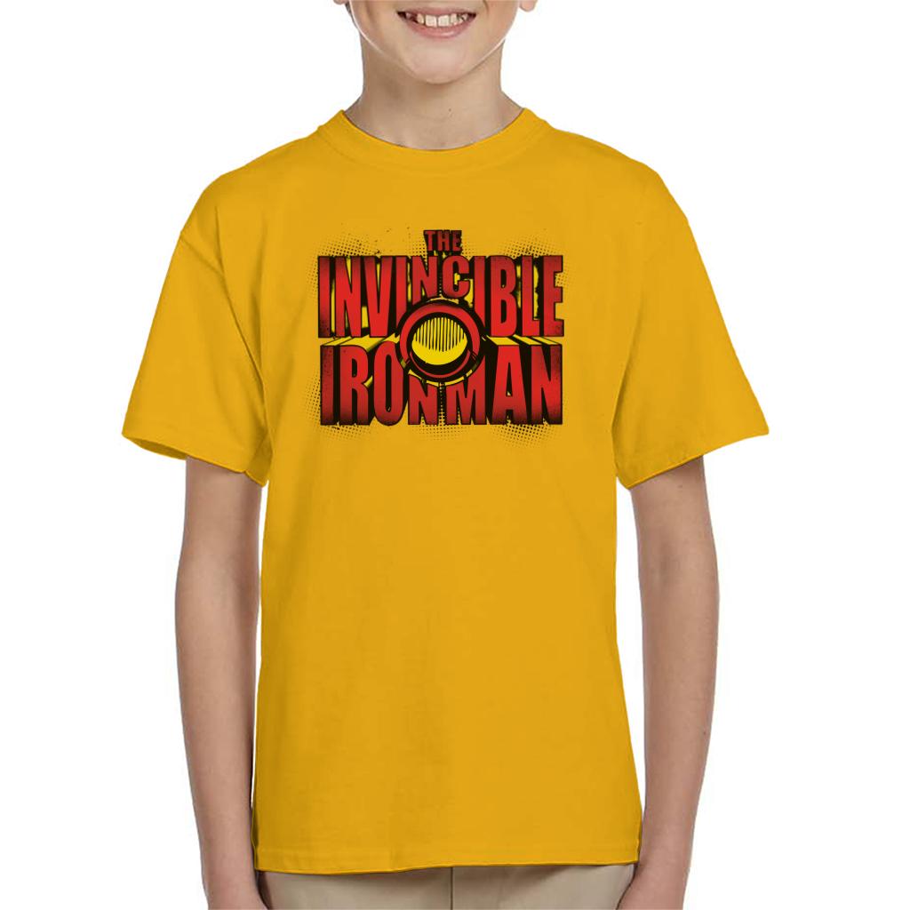 Marvel The Invincible Iron Man Chest Piece Text Kid's product image 6