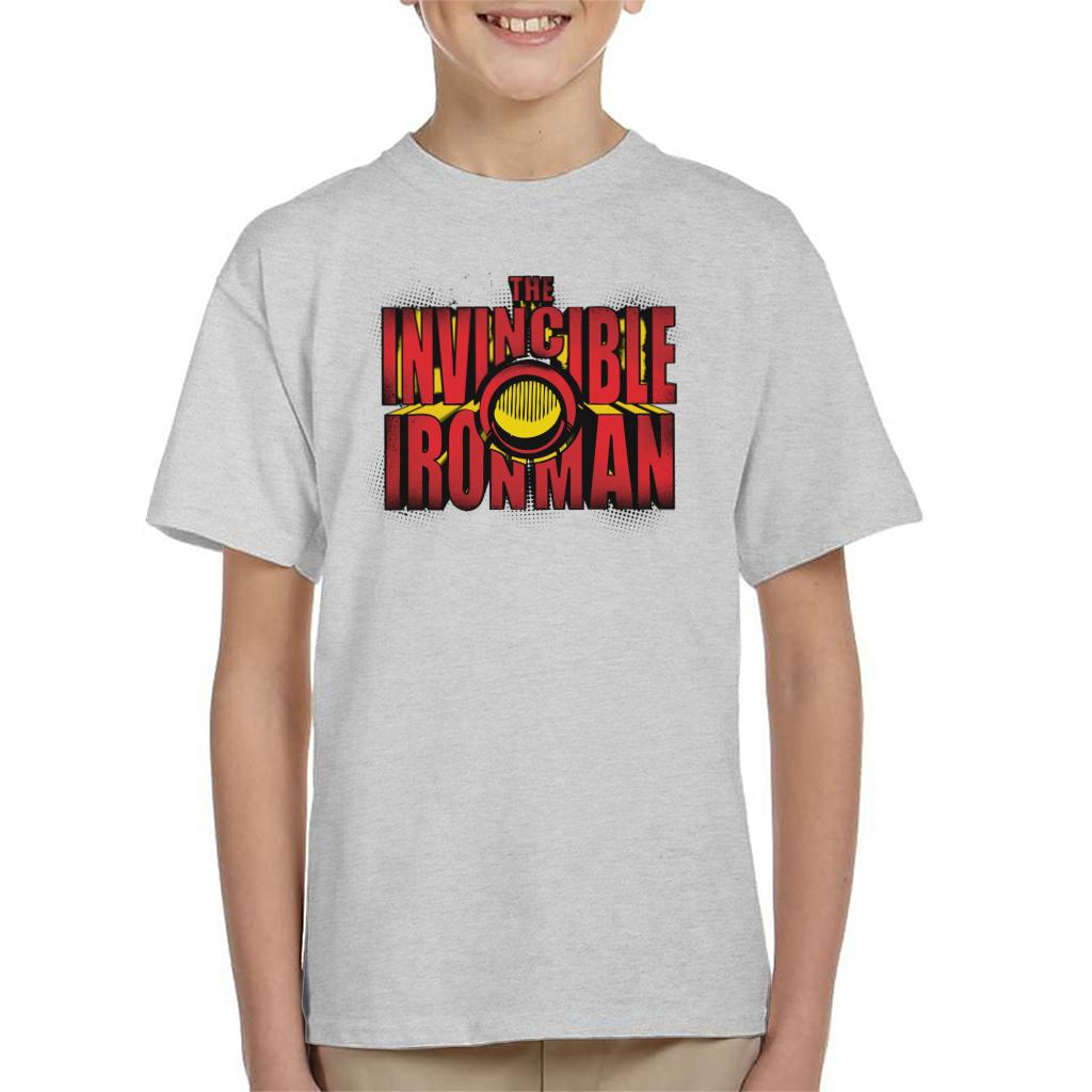 Marvel The Invincible Iron Man Chest Piece Text Kid's product image 1