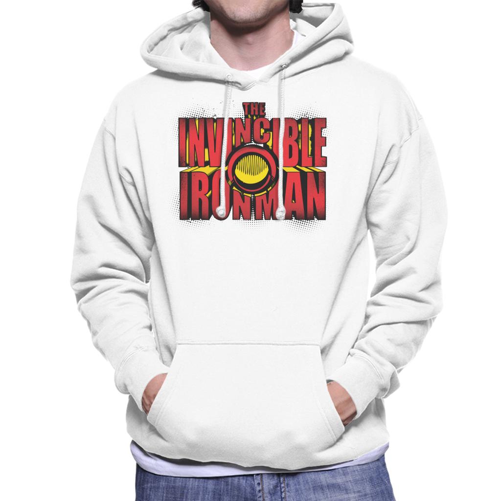 Marvel The Invincible Iron Man Chest Piece Text Men's product image 4