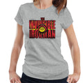 Marvel The Invincible Iron Man Chest Piece Text Women's product image 1