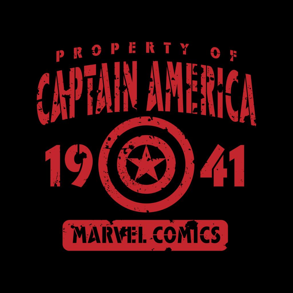 Marvel Comics Property Of Captain America 1941 Men's Hooded product image 2