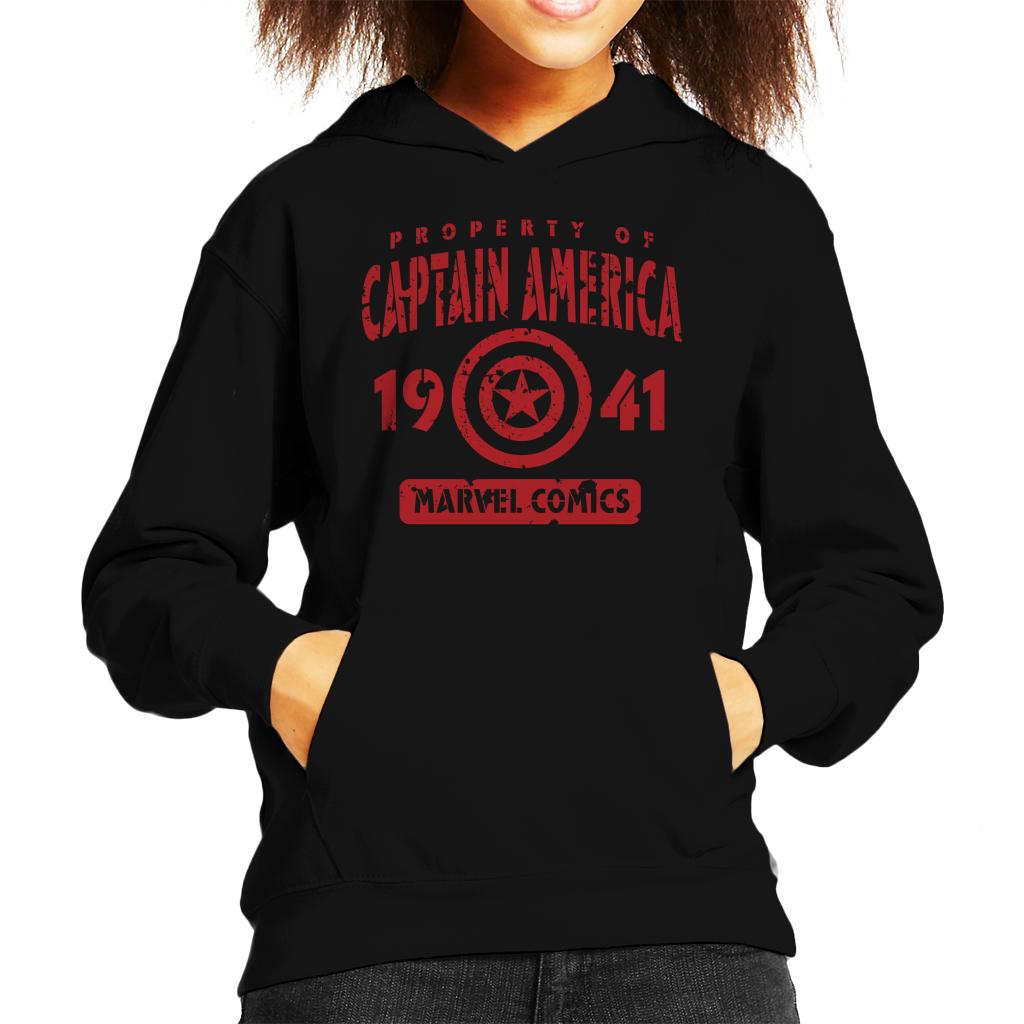 Marvel Comics Property Of Captain America 1941 Kid's Hooded product image 1