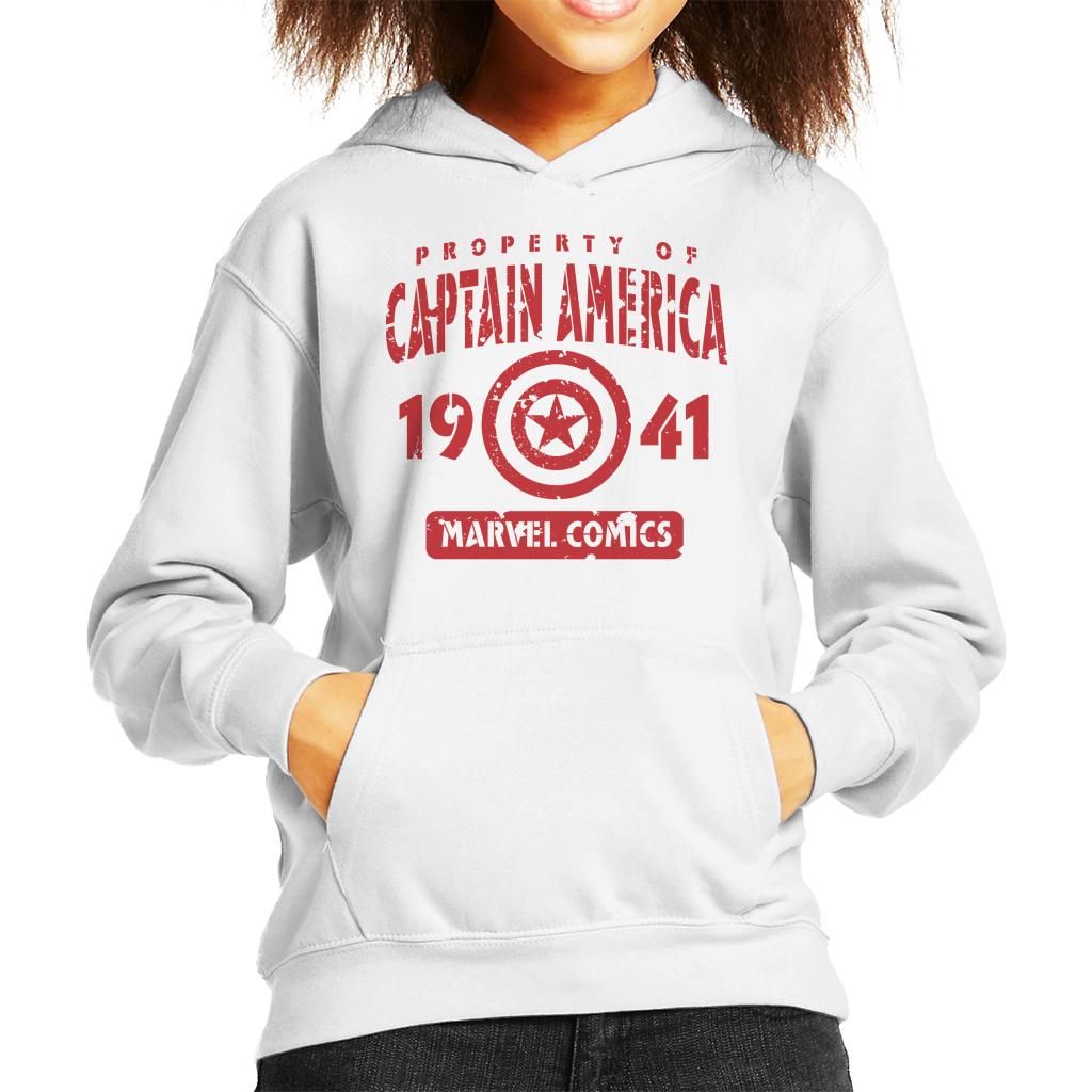 Marvel Comics Property Of Captain America 1941 Kid's Hooded product image 4