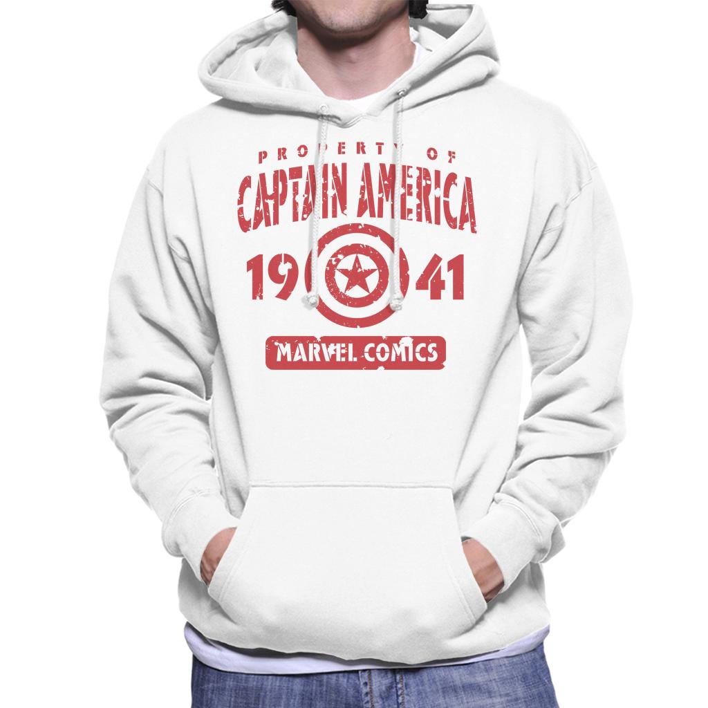 Marvel Comics Property Of Captain America 1941 Men's Hooded product image 4