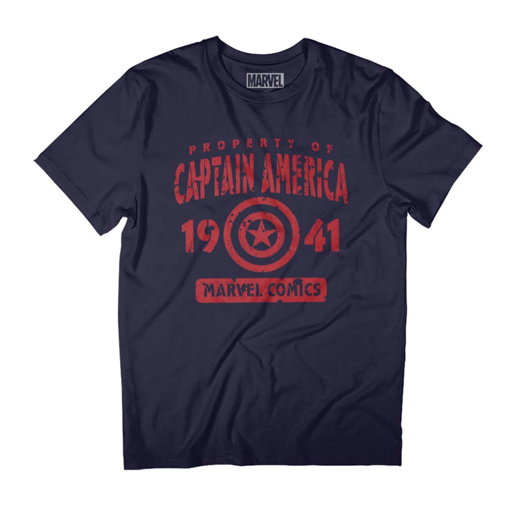 Marvel Comics Property Of Captain America 1941 Men's T-Shirt product image 1