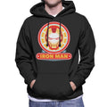 Marvel Iron Man Classic Suit Mask Logo Men's Hooded product image 1