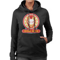 Marvel Iron Man Classic Suit Mask Logo Women's Hooded product image 1