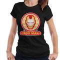 Marvel Iron Man Classic Suit Mask Logo Women's T-Shirt product image 1