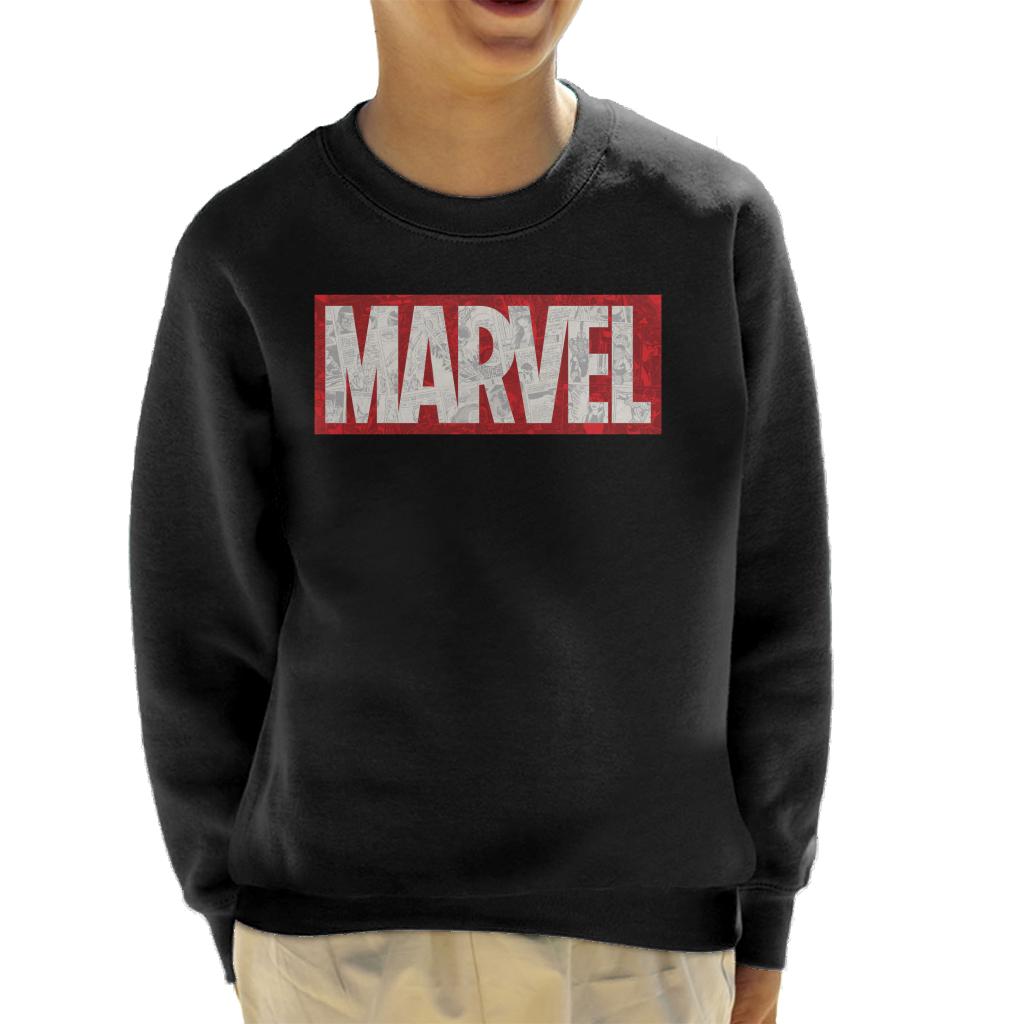 Marvel Classic Comic Book Logo Kid's Sweatshirt product image 1